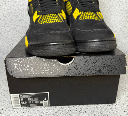 Jordan 4 Thunder 11 Men/12.5 Women “Preowned”