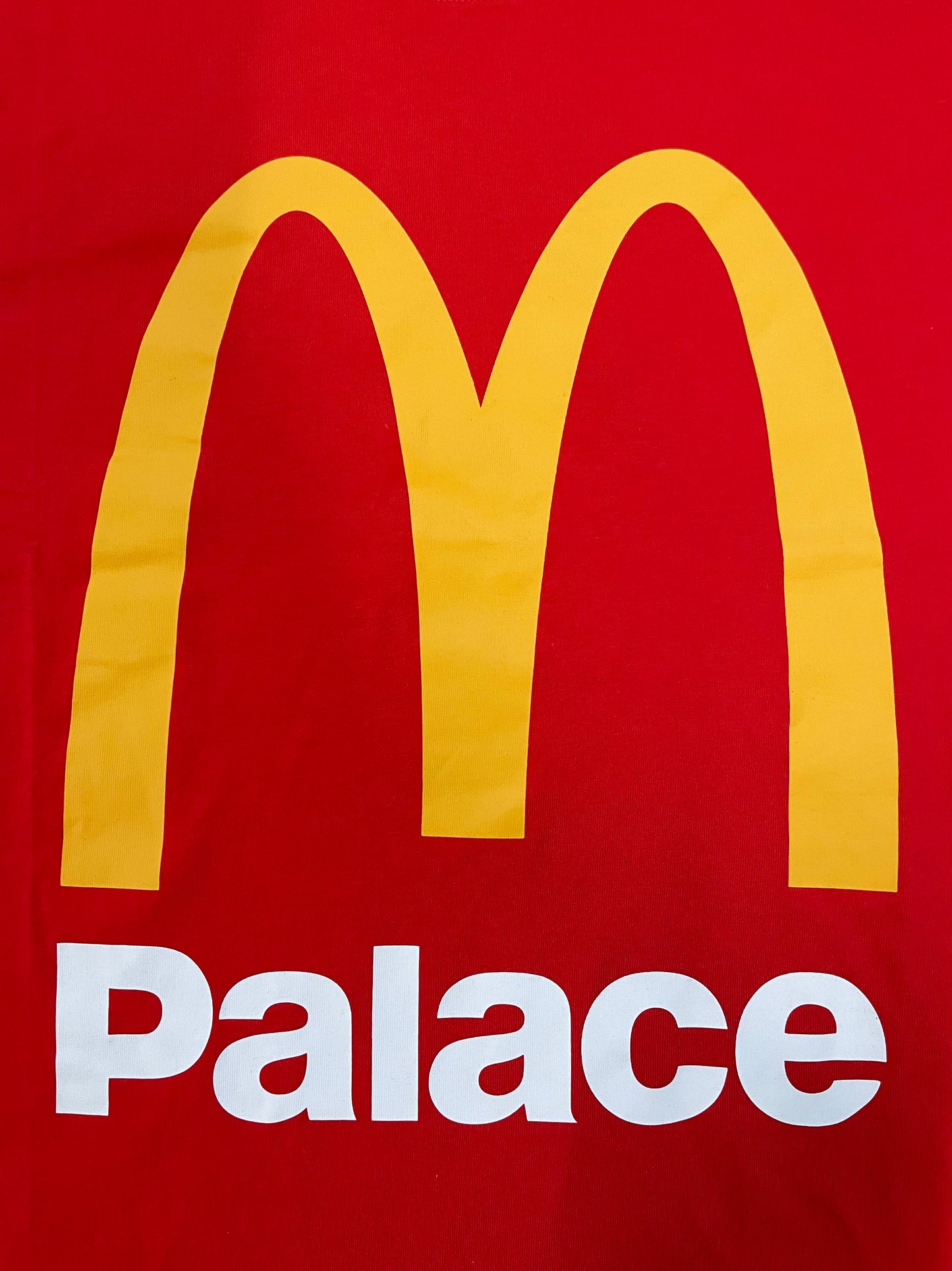 Palace X McDonalds logo tee