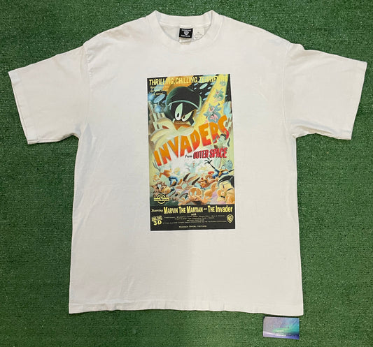 Vintage 1990s invaders from outer space Marvin The Martian tee