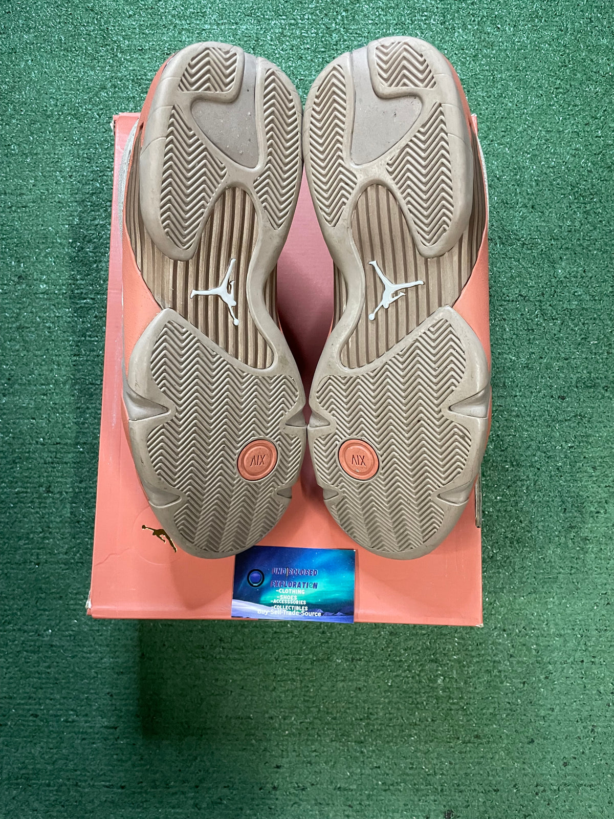 Air Jordan 14 clot Terra blush size 13men/14.5women