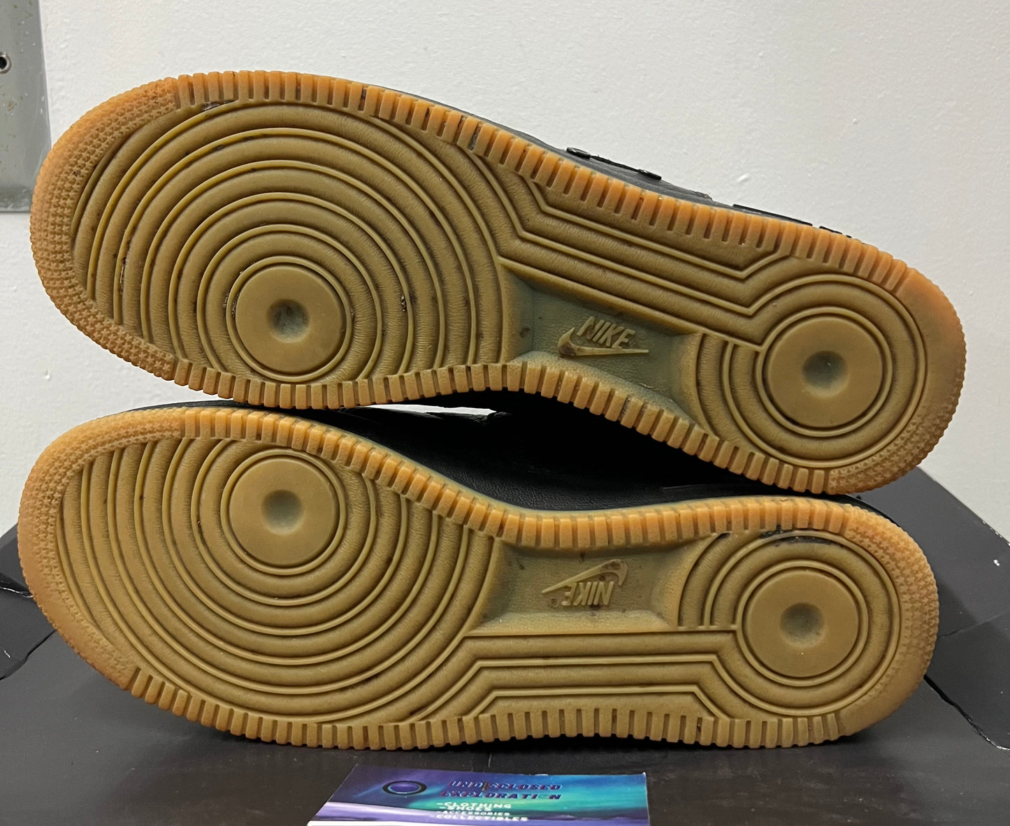 Nike SF Air Force 1 Black gum size 12men/13.5women