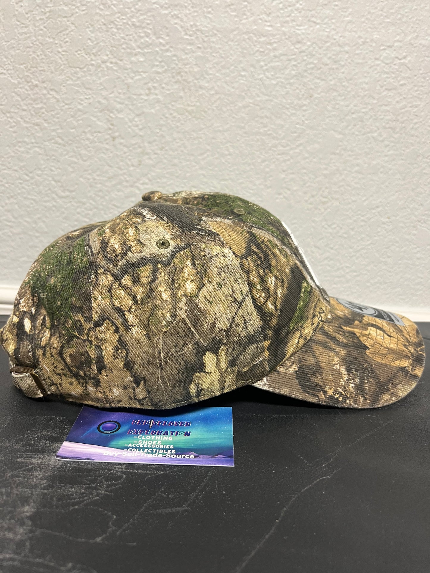 New York Yankees real tree camo hat