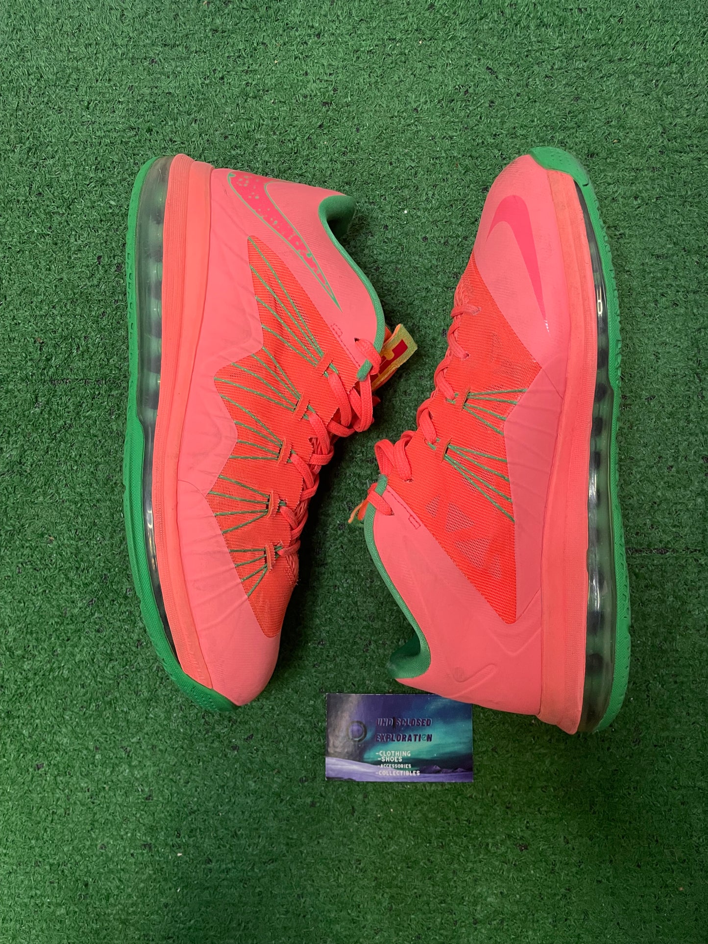 Nike LeBron 10 low watermelon size 11men/12.5women