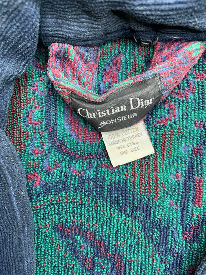 Vintage Christian Dior paisley robe