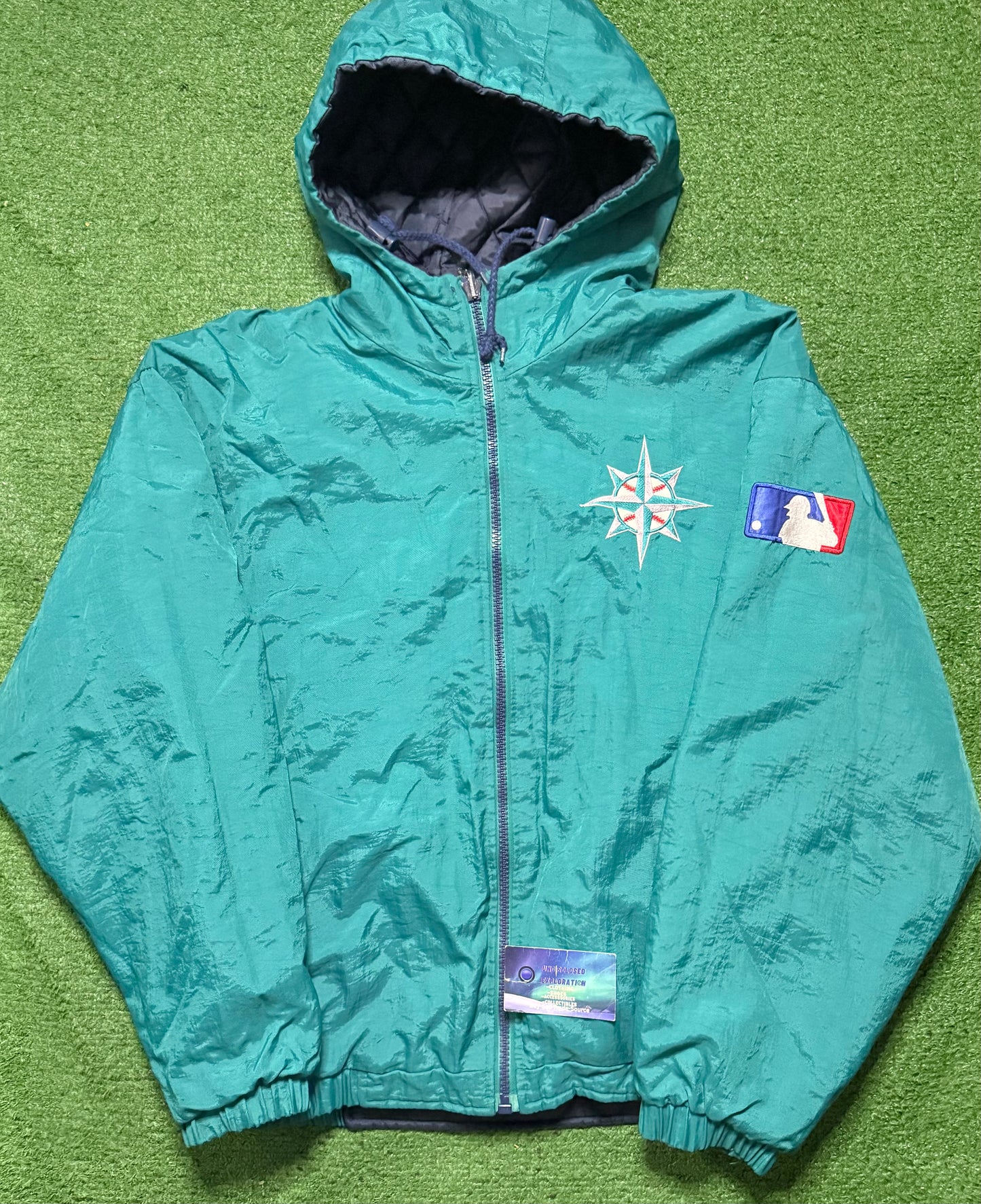 Vintage 1990s Seattle Mariners Reversible Jacket