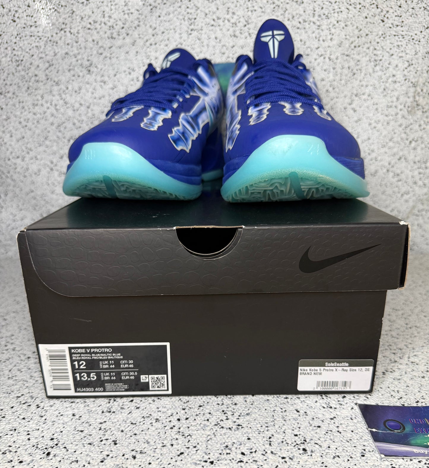 Nike Kobe 5 X-Ray 12 Men/13.5 Women “Preowned”