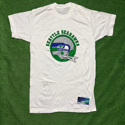 Vintage Seattle Seahawks Shirt 80s