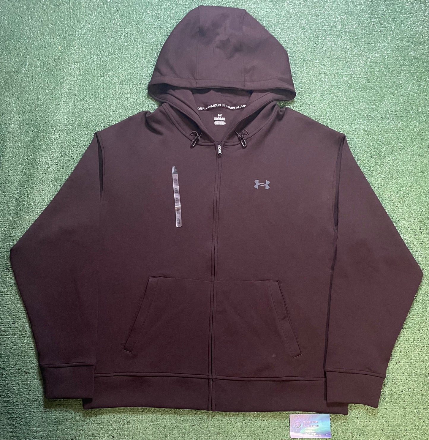 Under Armour brown fleece sweatsuit