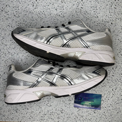 ASICS Gel-1130 White Pure Silver 9.5 Men/11 Women “Preowned”