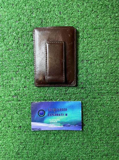 Mykel Front Pocket Wallet Fossil Brown Money Clip Men Slim Front Pocket Wallet