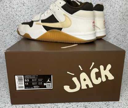 Jordan Jumpman Jack Travis Scott Sail 9.5 Men/11 Women “Preowned”