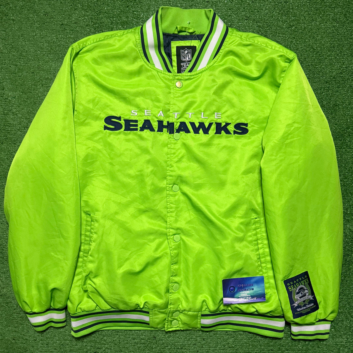 Seattle Seahawks Satin Jacket