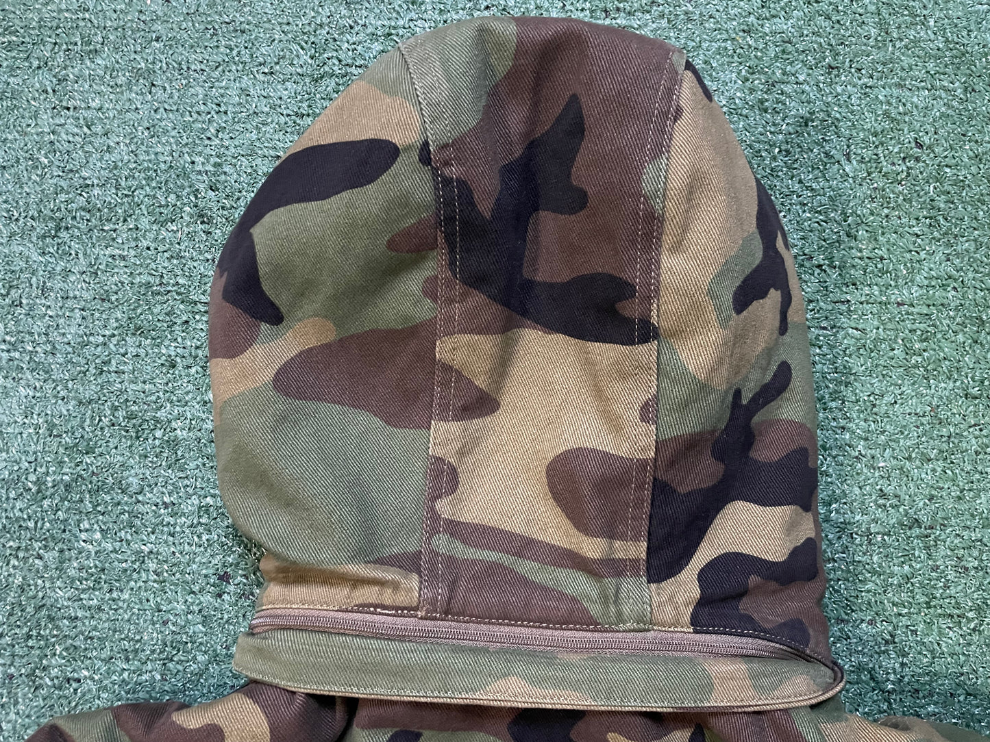 Supreme X Mitchell & ness twill stadium camo jacket