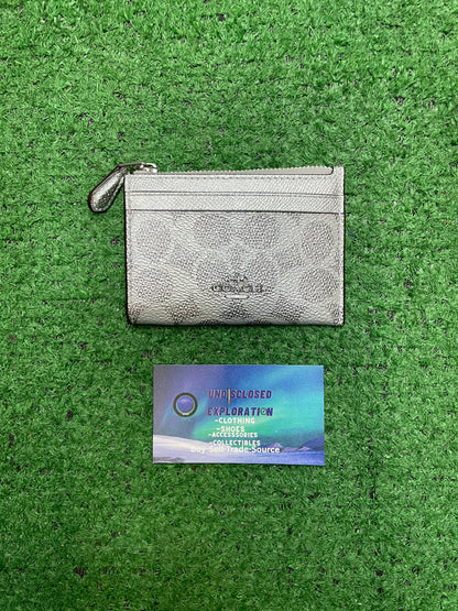 Coach Mini Skinny ID silver