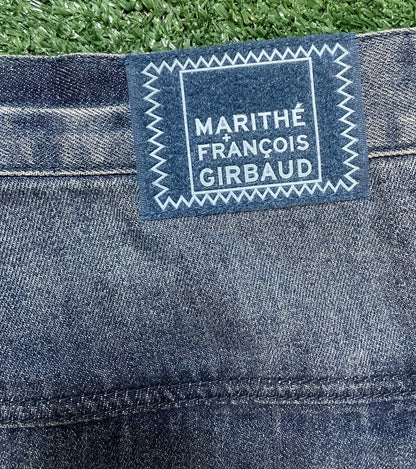 Vintage Marithe Francois Girbaud long Jean shorts