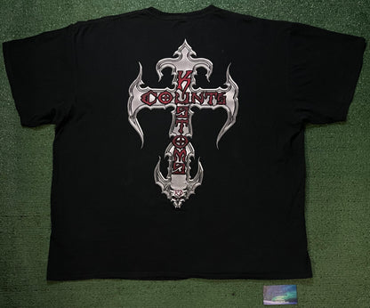 Counts Kustoms Las Vegas chrome  tee