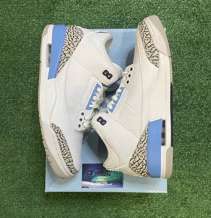 Air Jordan 3 UNC size 10.5men/12women