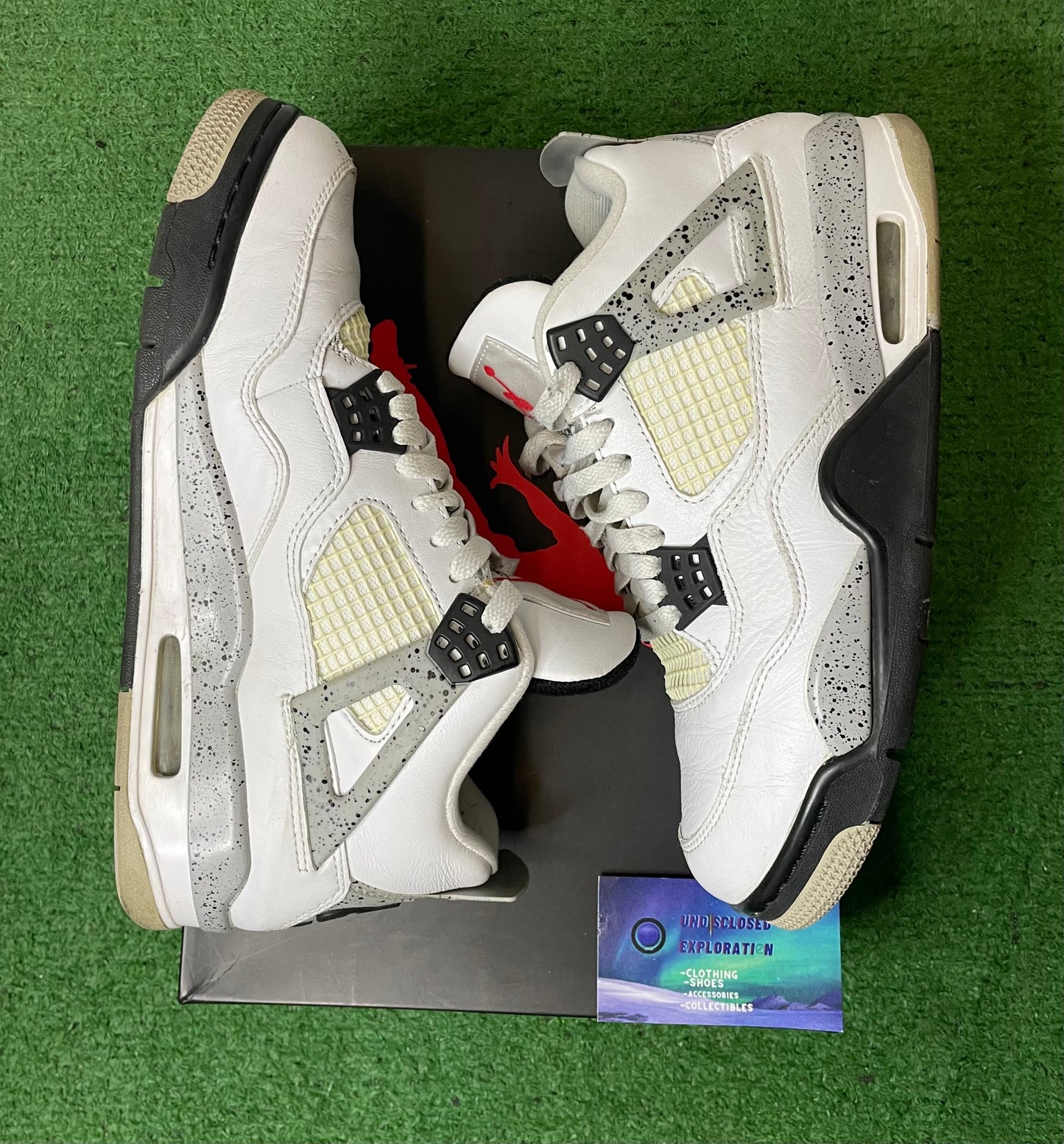 Jordan 4  white cement 2016 size 8.5men/10women