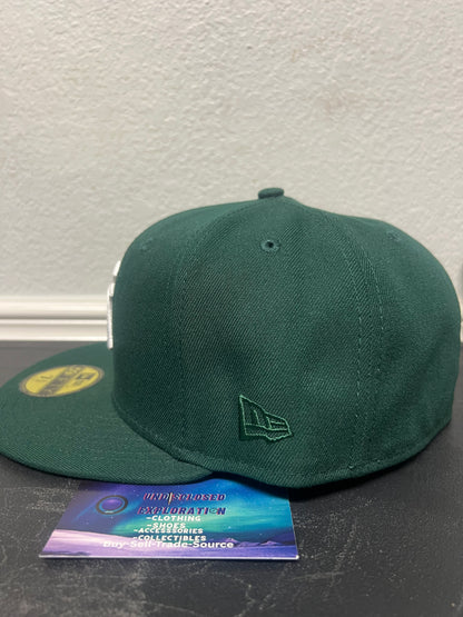New York Yankees green new era fitted hat