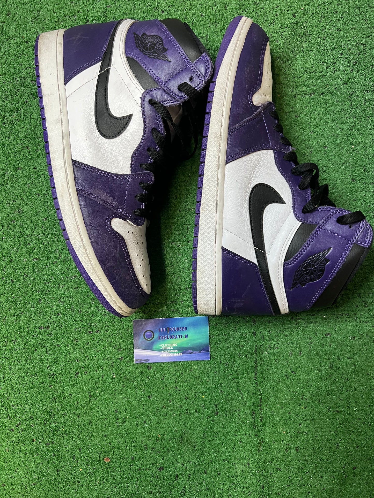 Jordan 1 high court purple 2.0 size 11.5men/13women