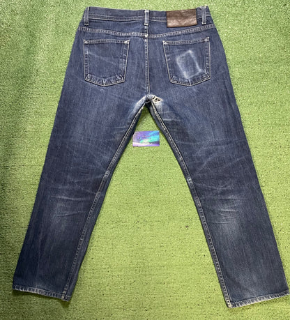 Naked & Famous indigo selvedge jeans