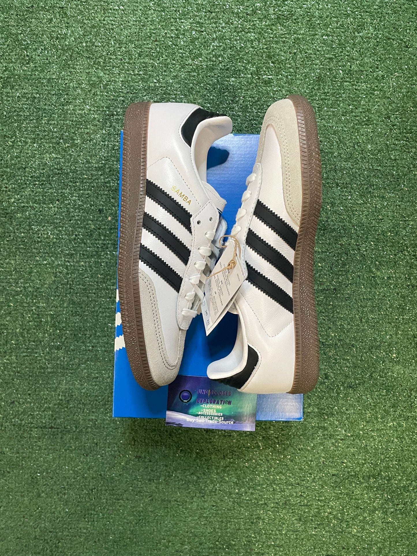 Adidas Samba OG cloud white core black