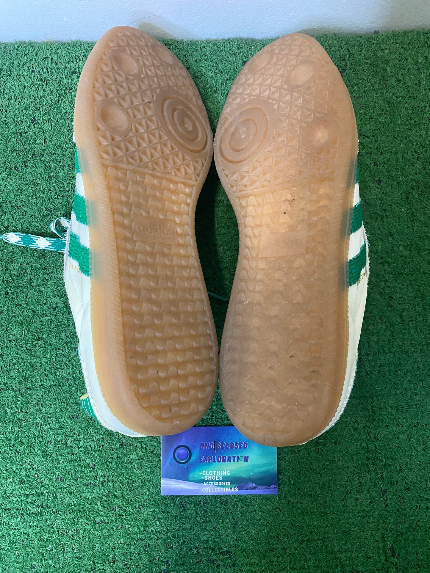 Adidas wales bonner samba cream green 11men/12.5women