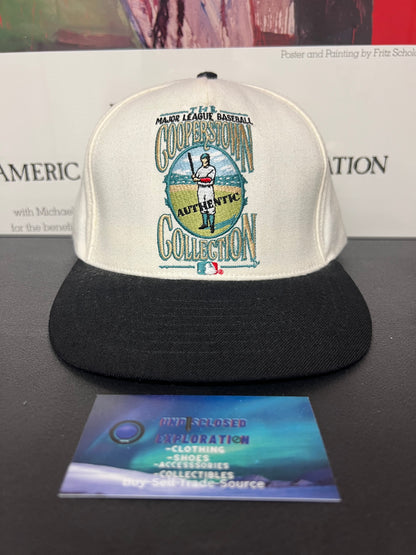 vintage MLB Cooperstown Collection white hat