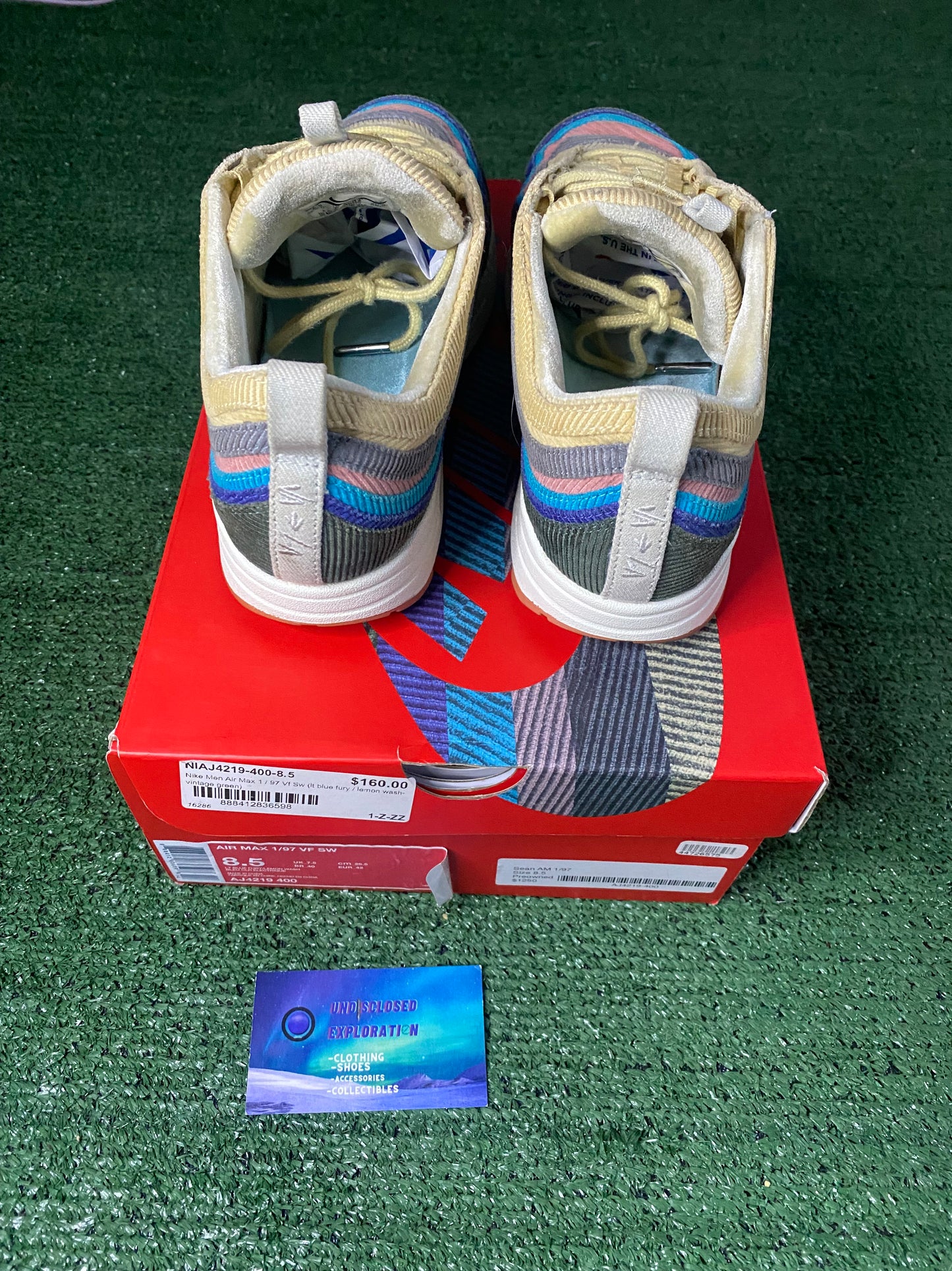 Sean wotherspoon Nike air max 1/97 size 8.5men/10women