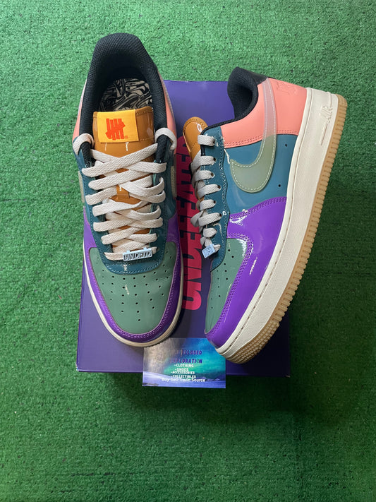 Nike X undefeated  Air Force 1 low  Celestine blue size 9.5men/11women
