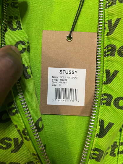 Stussy X CPFM Zip up work jacket