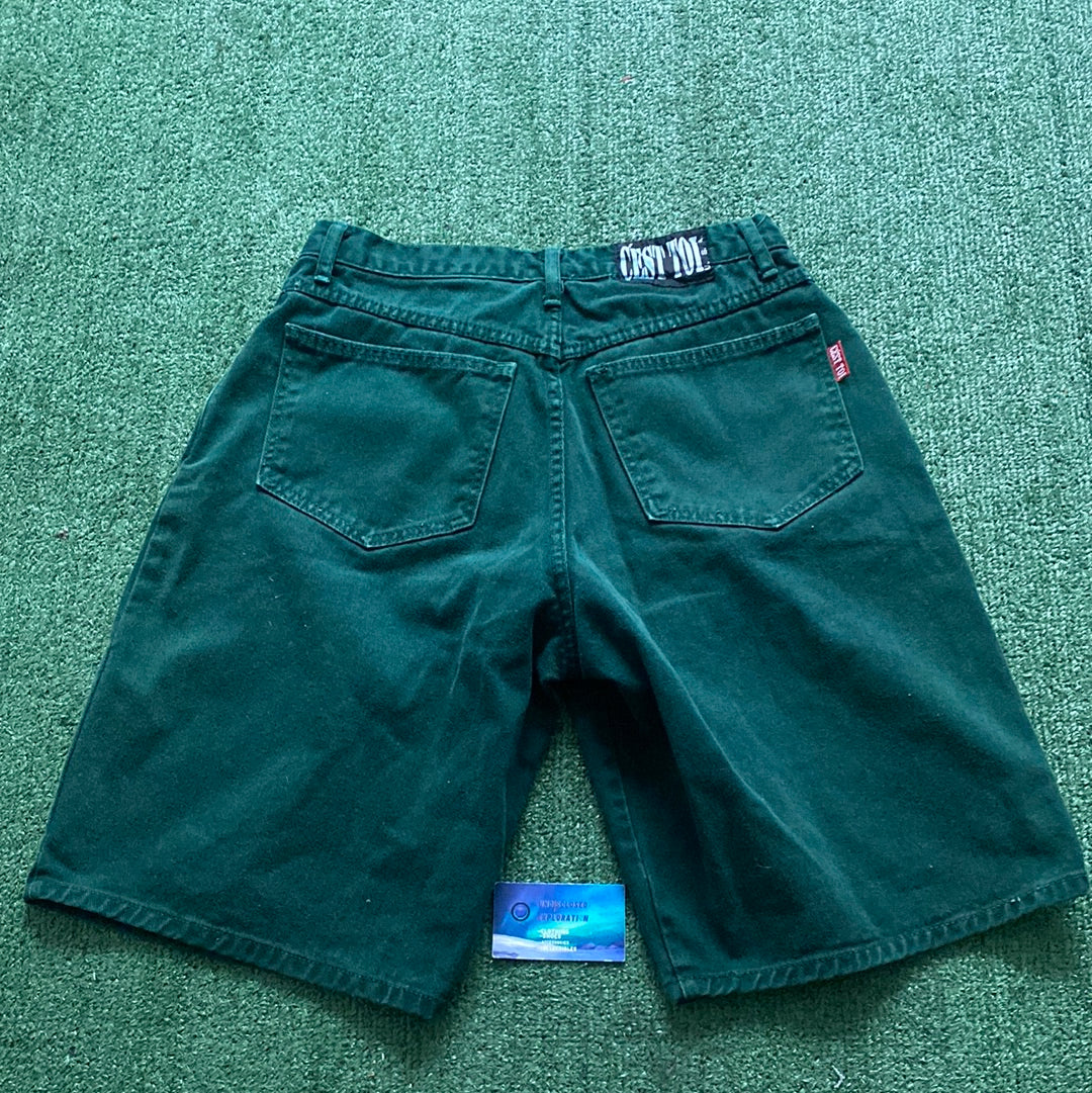 Vintage Green jean short