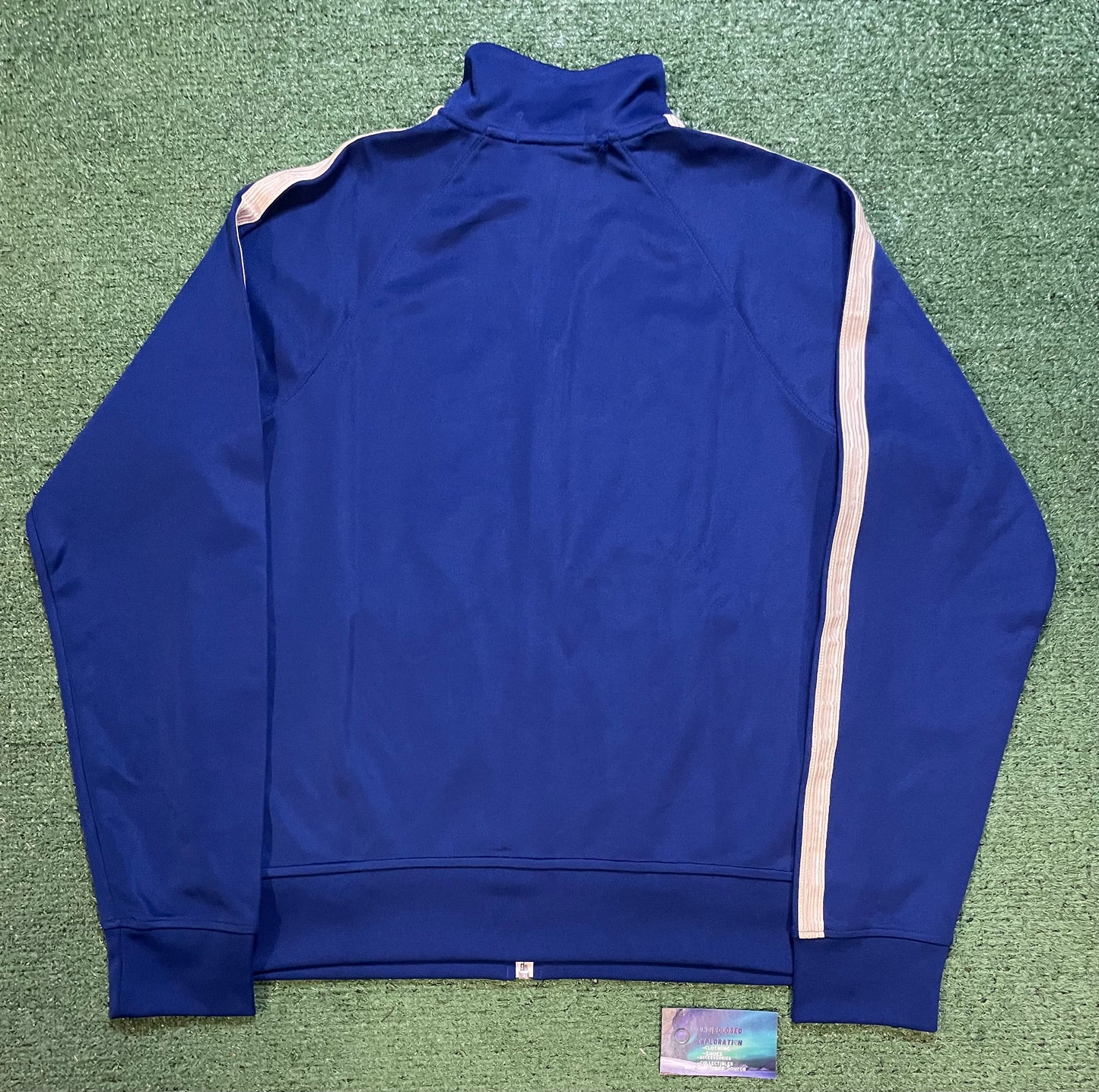Polo Ralph Lauren athletic division blue track jacket