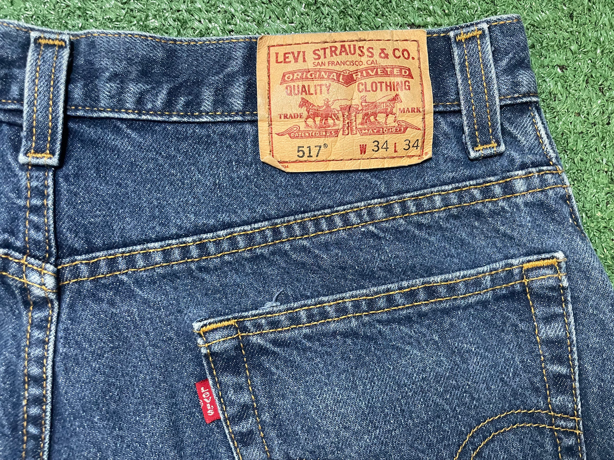 Levi 517 bootcut stone wash jeans