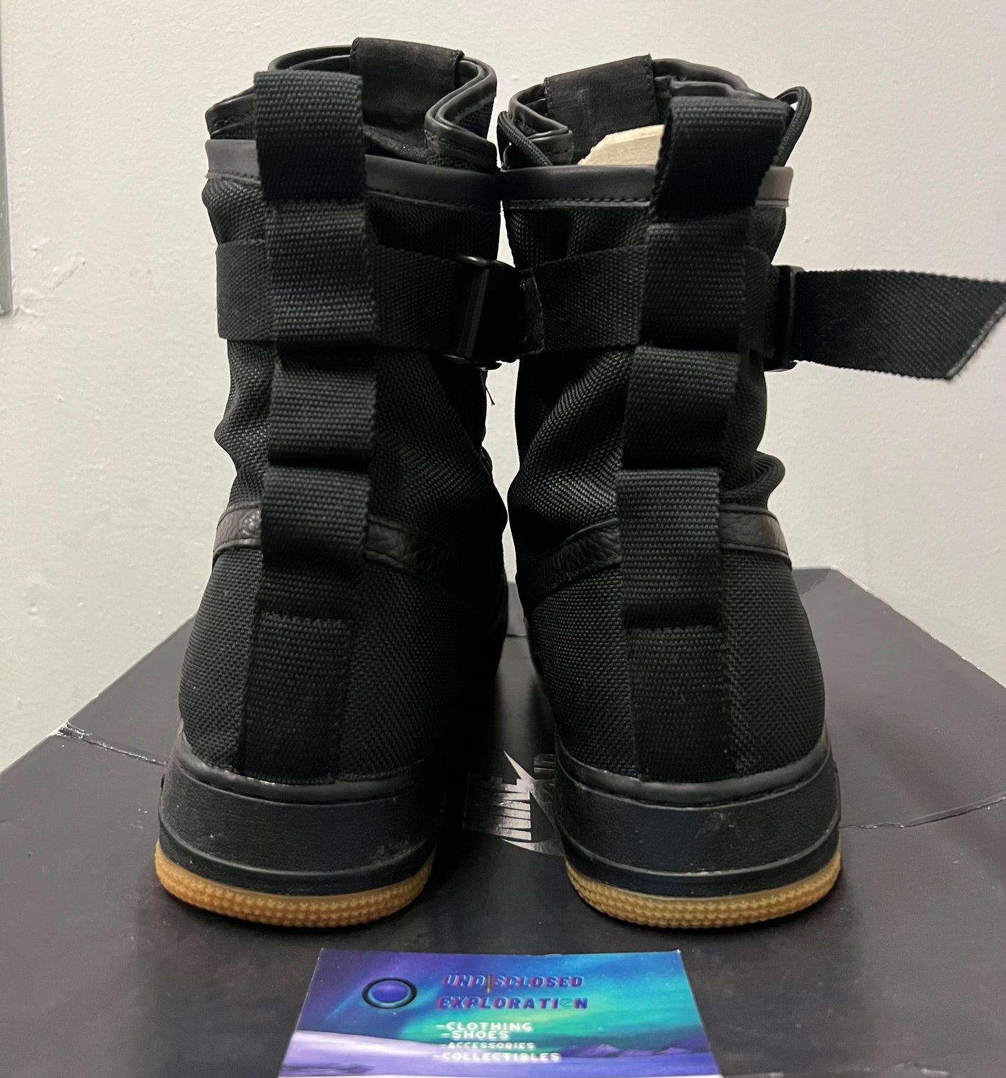 Nike SF Air Force 1 Black gum size 12men/13.5women