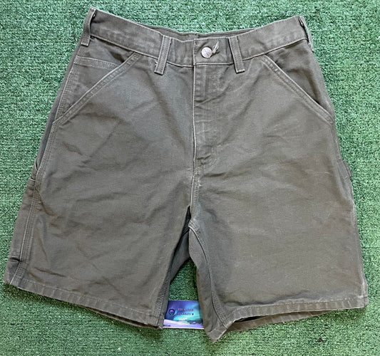 Carhartt utility olive shorts