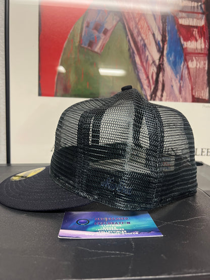 Fear of god essentials navy mesh X new era fitted hat