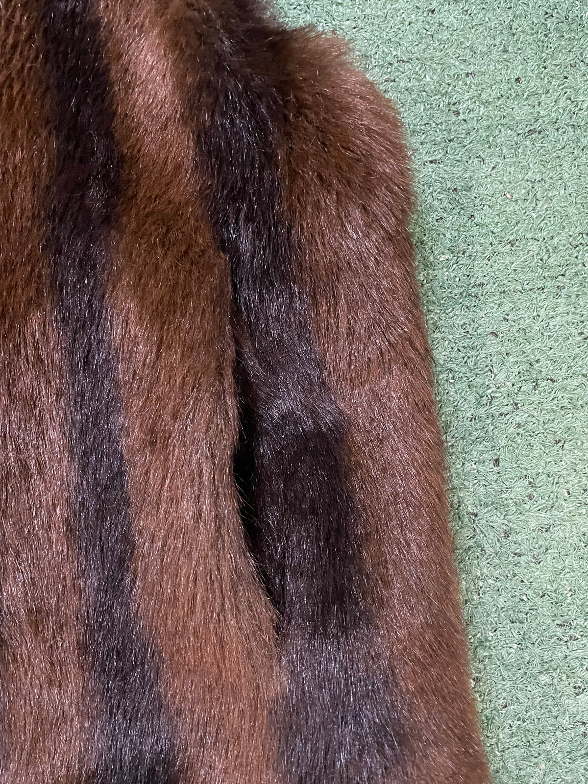 Coaco New York Brown Faux Fur Vest