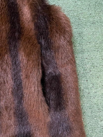 Coaco New York Brown Faux Fur Vest