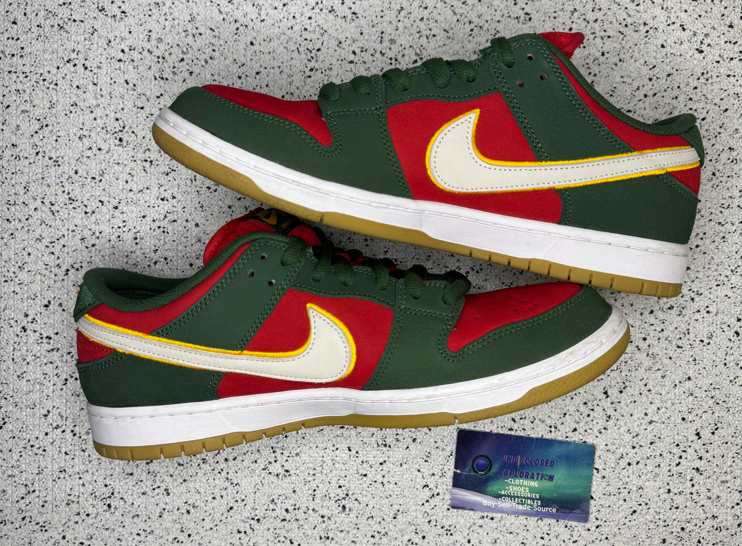 Nike Dunk SB Low Seattle SuperSonics 11 Men/12.5 Women “Preowned”