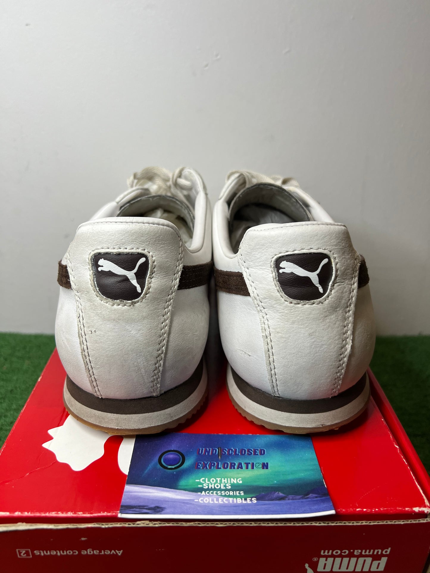 Puma Roma PF Brown and gum size 12men/13.5women