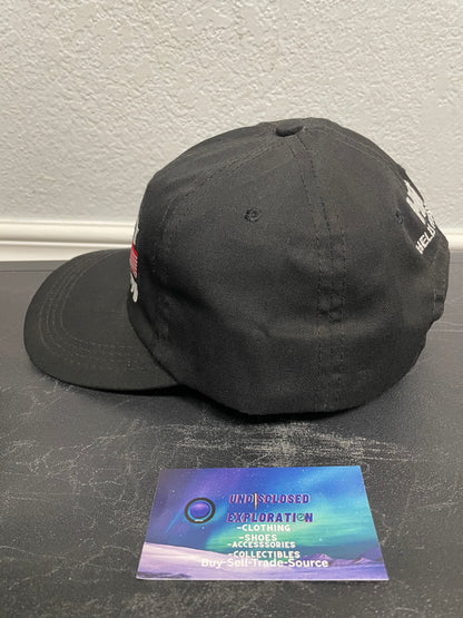 vintage Helly Hansen No. 1877 black US and Norwegian hat