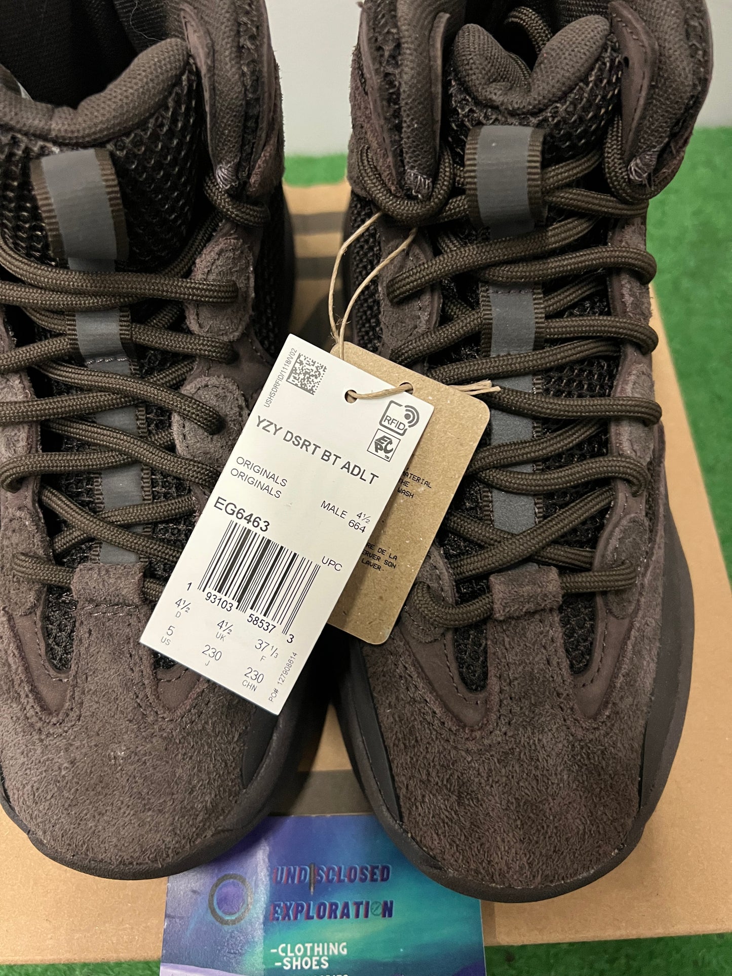 Adidas Yeezy dessert boot oil