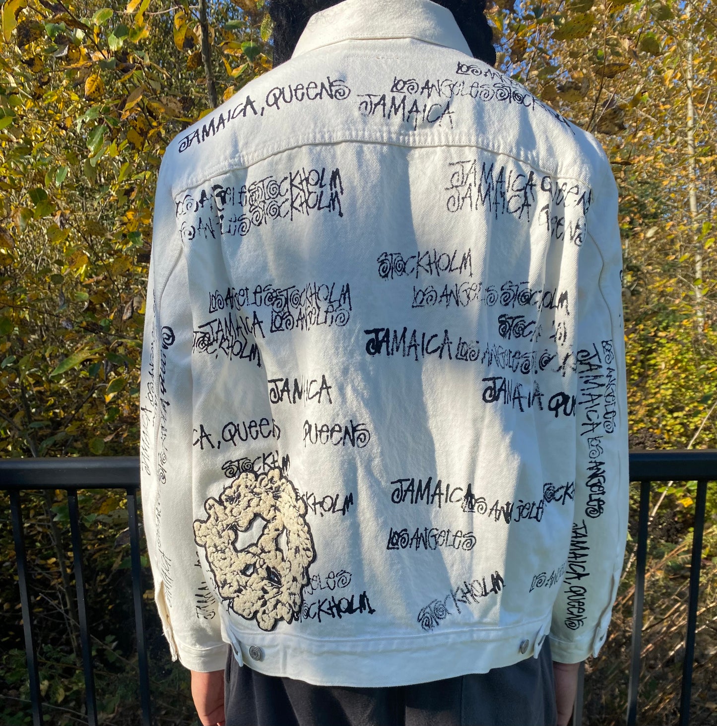 Stussy x denim tears x our legacy levis denim jacket