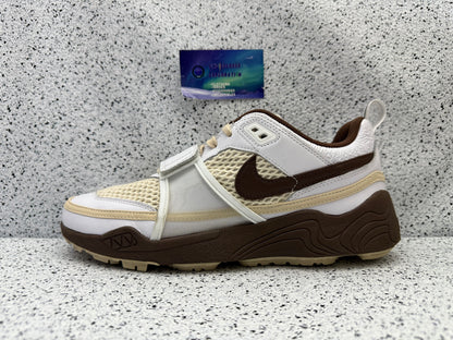 Nike Zoom Field Jaxx Travis Scott Light Chocolate 10.5 Men/12 Women “Preowned”