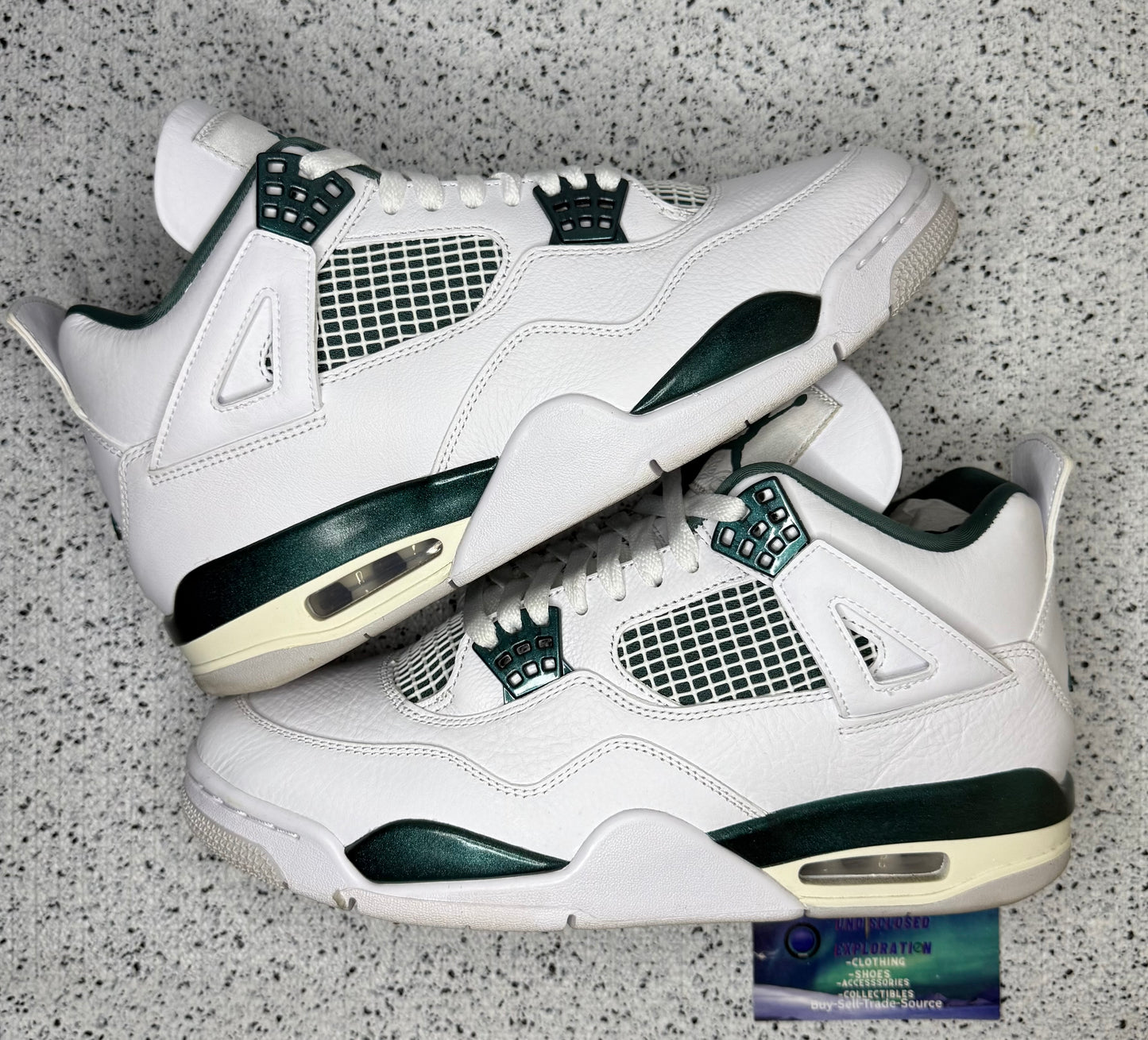 Jordan 4 Oxidized Green 9 Men/10.5 Women “Preowned”