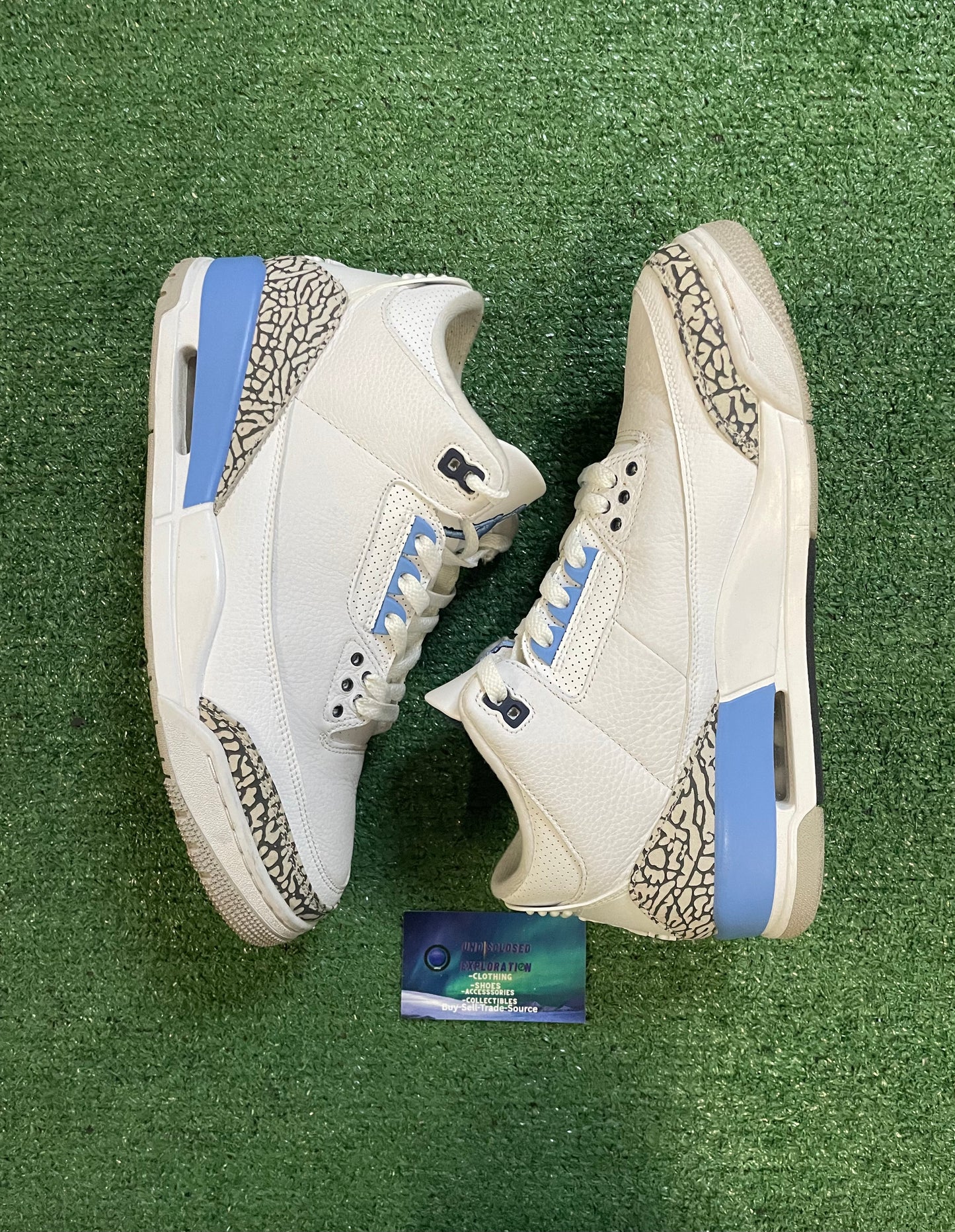 Air Jordan 3 UNC size 10.5men/12women