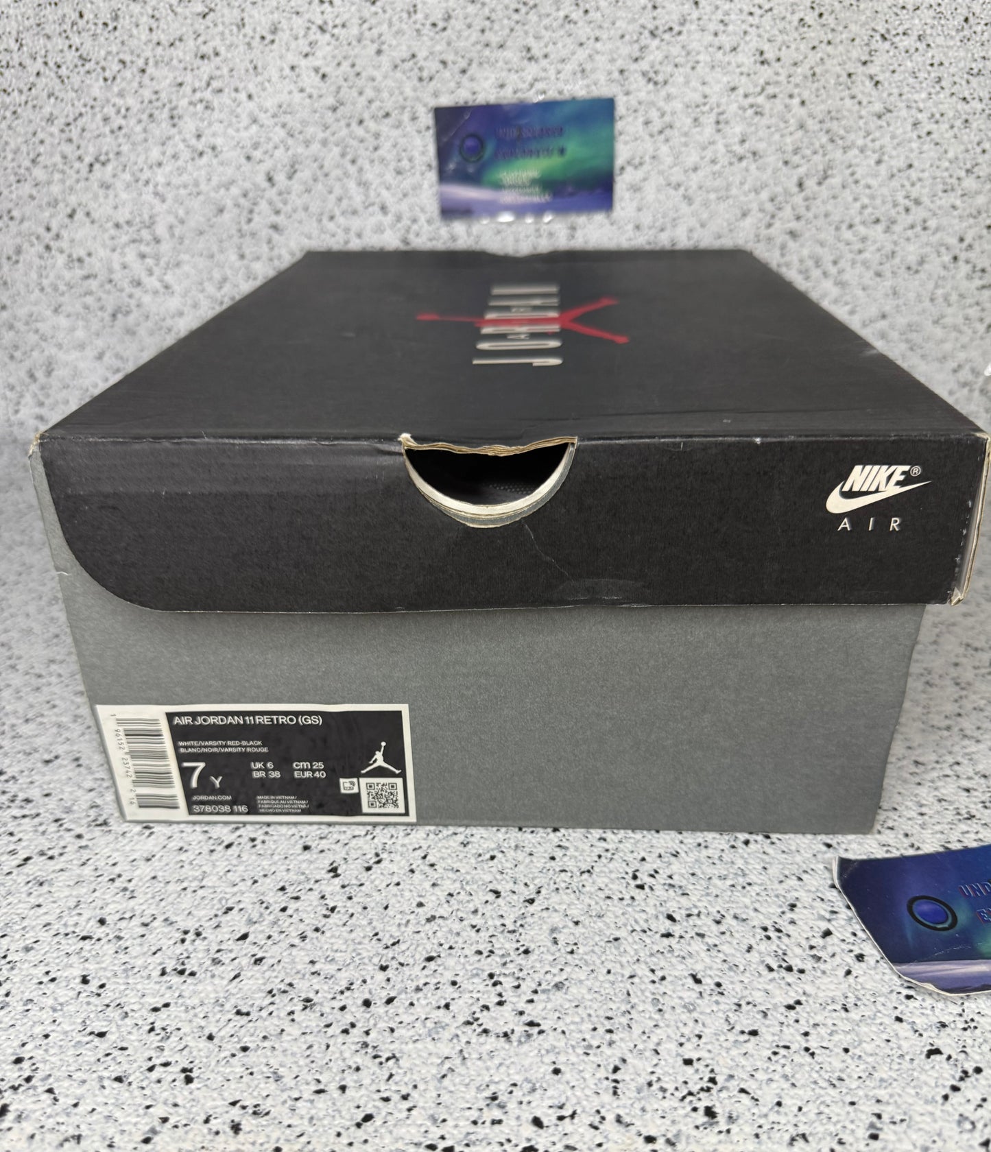 Jordan 11 Cherry 7 Youth/8.5 Women “Preowned”