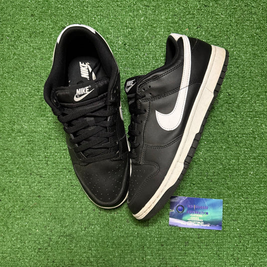 Nike Dunk Low Reverse Black White 9 Men “Preowned”