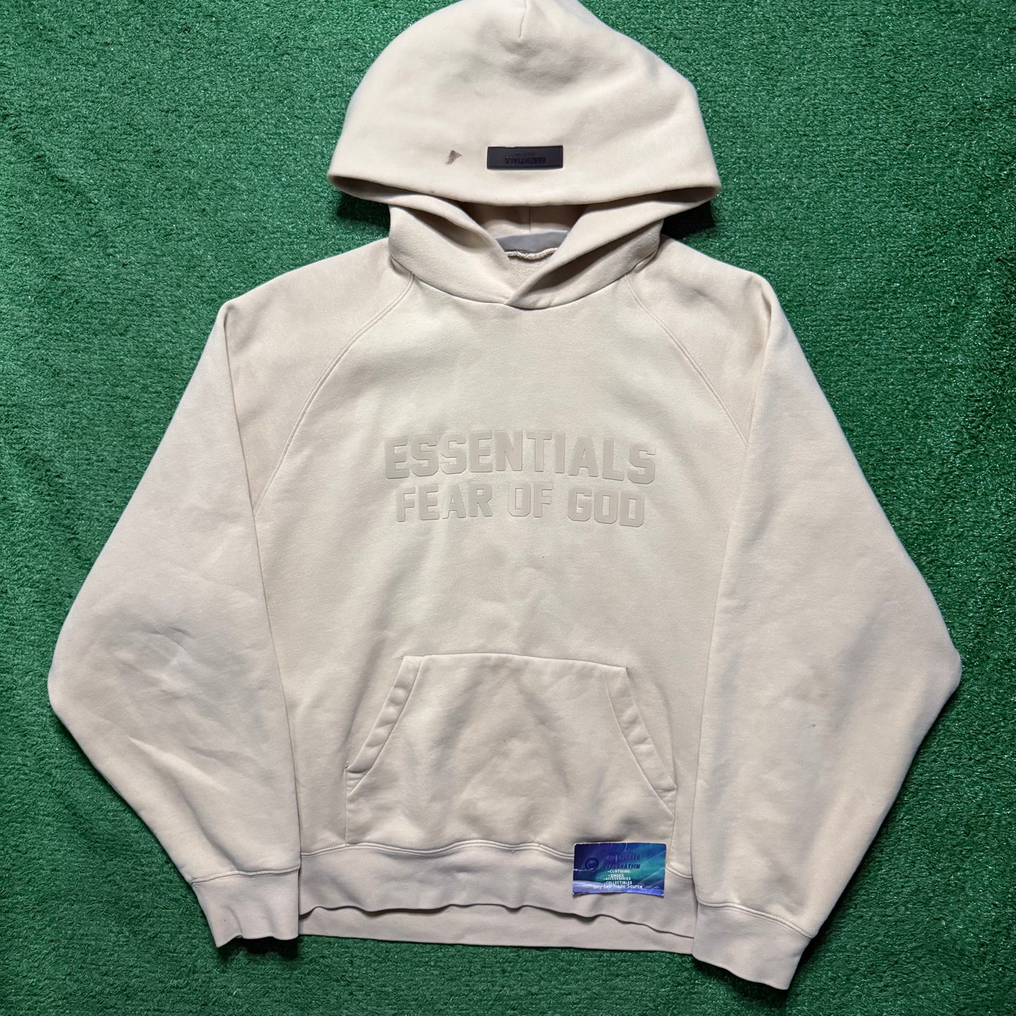 Fear Of God Essentials Hoodie Beige